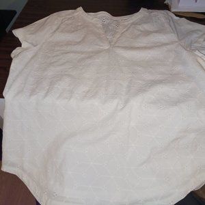 St. John's bay eyelet shirt